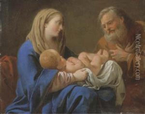 Sainte Famille Oil Painting - Louis Lagrenee