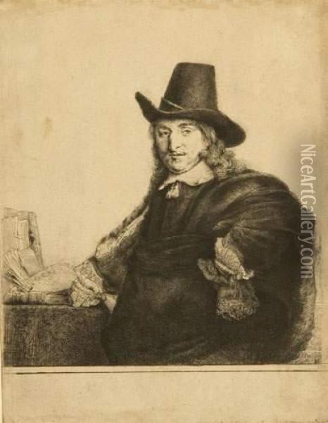Jan Asselyn. Oil Painting - Rembrandt Van Rijn