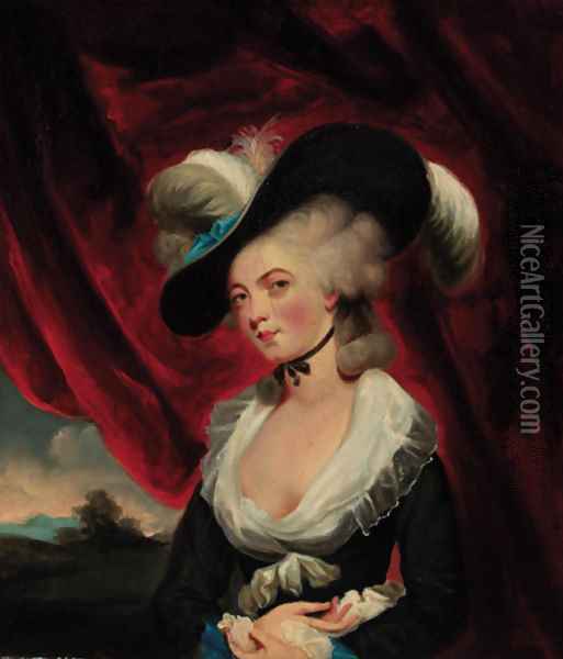 Portrait of Mrs Robinson 2 Oil Painting - Sir Joshua Reynolds