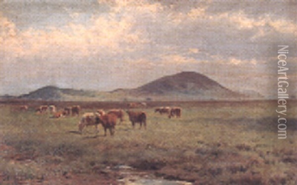 A Good Herd Oil Painting - Jan Hendrik Scheltema