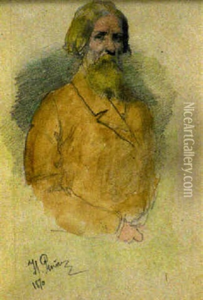 Talonpoika Oil Painting - Ilya Repin