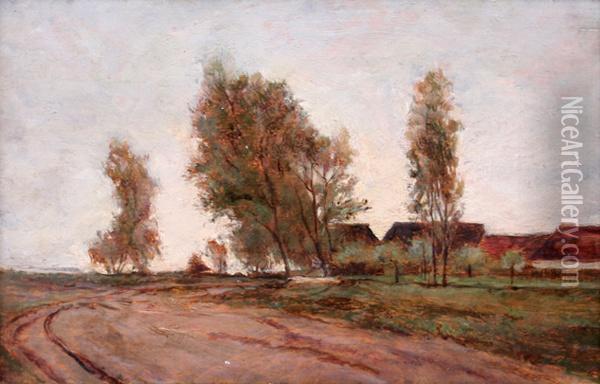 Krajina V Rovini Oil Painting - Zdenka Braunerova