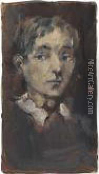 Portrait De J.c. Subrenat Oil Painting - Christian Berard