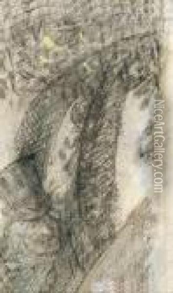 L'homme Au Chapeau Buse Oil Painting - James Ensor
