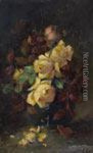 Floral Still Life Oil Painting - Abbott Fuller Graves