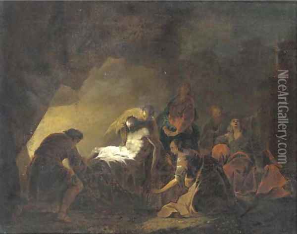 The Entombment of Christ Oil Painting - Leonaert Bramer