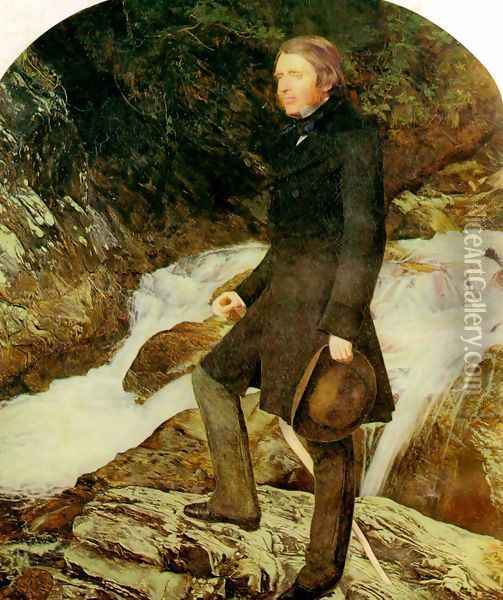 John Ruskin Oil Painting - Sir John Everett Millais
