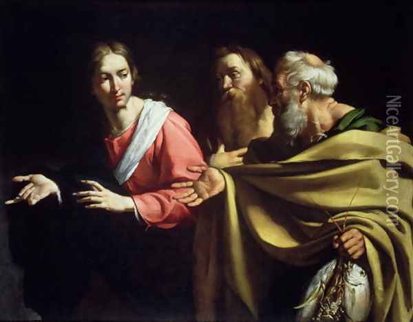 The Calling of St. Peter and St. Andrew Oil Painting - Bernardo Strozzi
