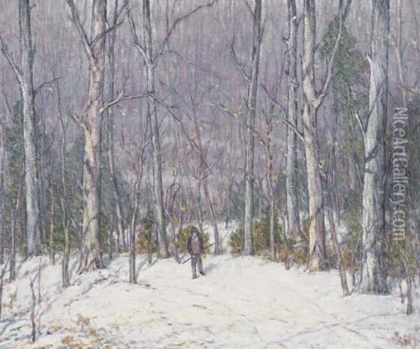 Winter Oil Painting - James Knox