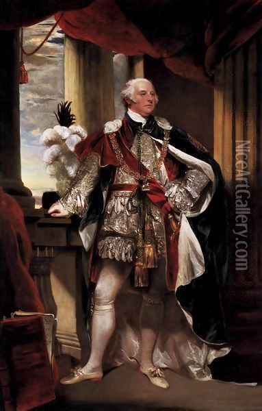 Sir John Jeffreys Pratt Oil Painting - John Hoppner