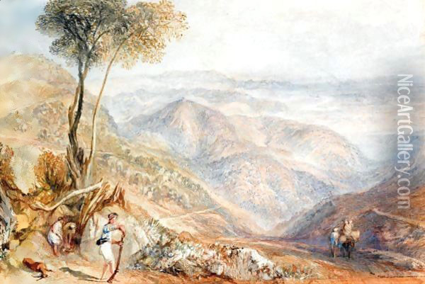 Valley Of The Dhoon, India Oil Painting - Joseph Mallord William Turner