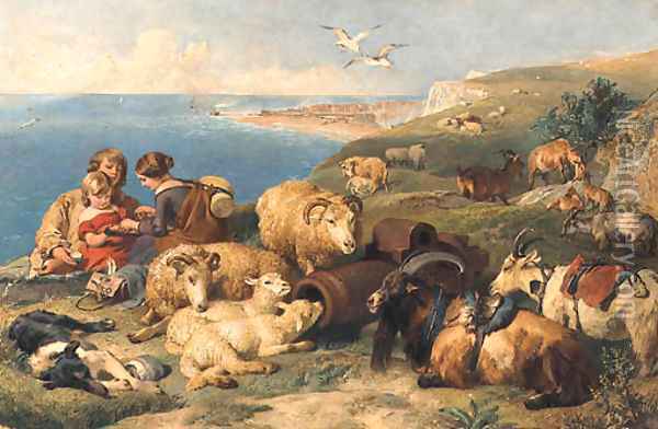 A Time for Peace Oil Painting - Edwin Landseer
