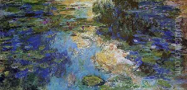 The Water Lily Pond10 Oil Painting - Claude Oscar Monet