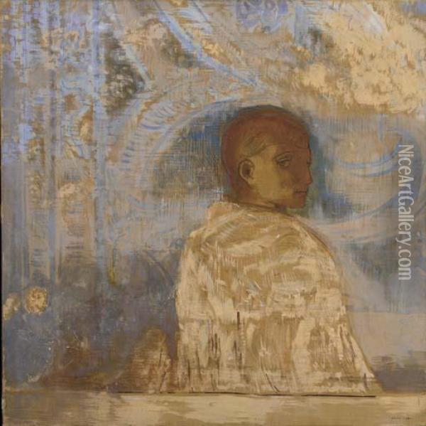 Le Regard Oil Painting - Odilon Redon