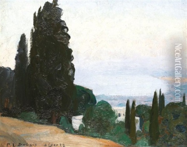 Alger Oil Painting - Paul Emile Dubois