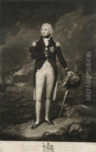 Sir Horatio Nelson Oil Painting - Lemuel Francis Abbott
