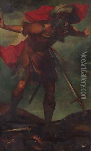 King Saul Oil Painting - Abraham Bloemaert