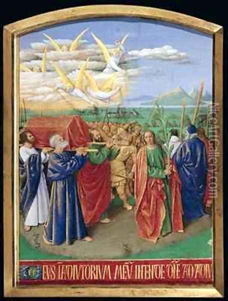 The Funeral of the Virgin Oil Painting - Jean Fouquet
