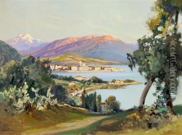 Ajaccio Oil Painting - Lucien Peri