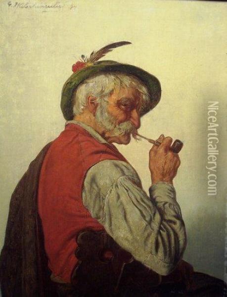 Portrait Of A Gentleman Oil Painting - G. Hugo Kotschenreiter