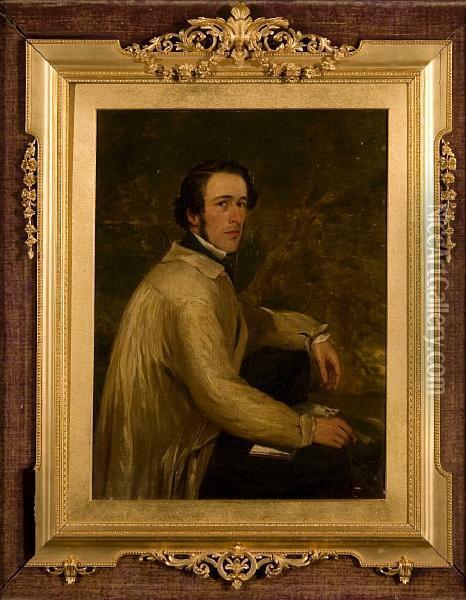 Portrait Of William Horne Oil Painting - Joseph Henderson