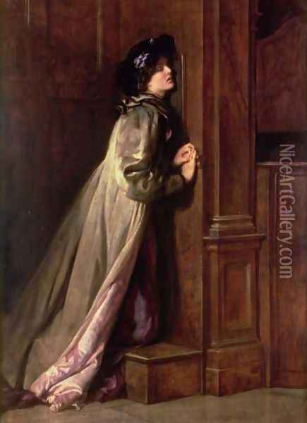The Sinner, 1904 Oil Painting - John Maler Collier