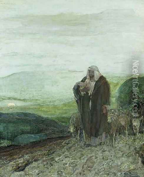 The Good Shepherd Oil Painting - Henry Ossawa Tanner