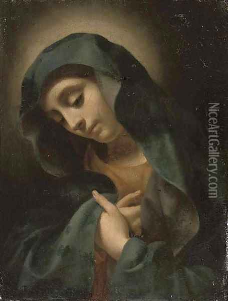 The Virgin Annunciate Oil Painting - Carlo Dolci