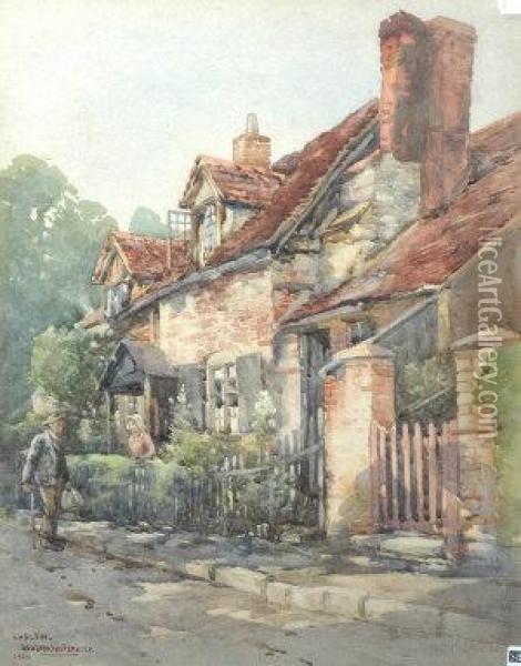 Ludlow Oil Painting - George Straton Ferrier