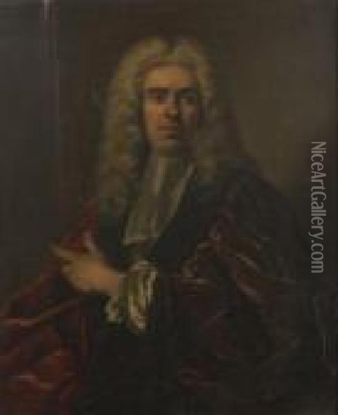Portrait De Magistrat Oil Painting - Francois de Troy