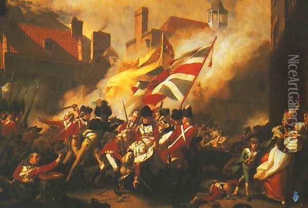 Death of Major Peirson Oil Painting - John Singleton Copley