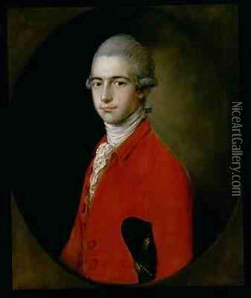 Thomas Linley the Younger 1756-78 Oil Painting - Thomas Gainsborough