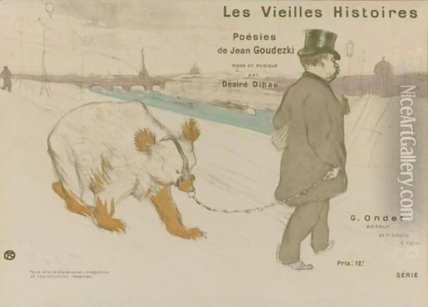 Les Vielles Histoires Oil Painting - Henri De Toulouse-Lautrec