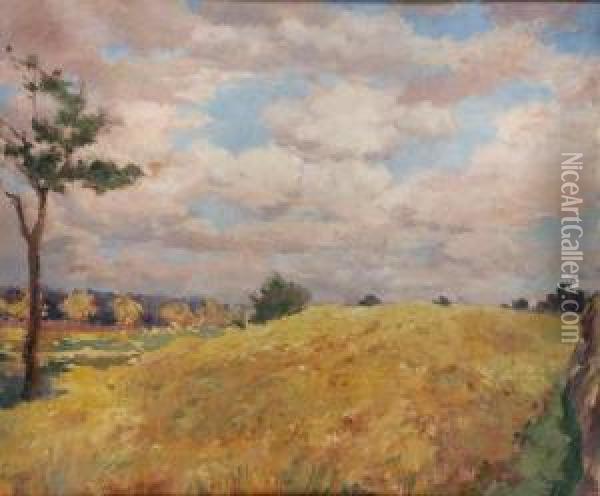 Rye Oil Painting - Antonin Slavicek