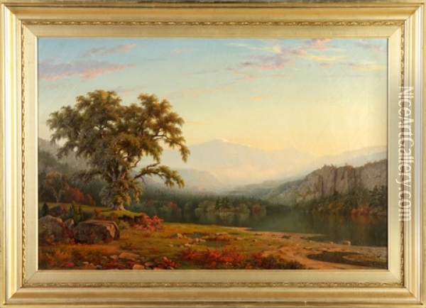Summer In New Hampshire Oil Painting - William Frederick de Haas