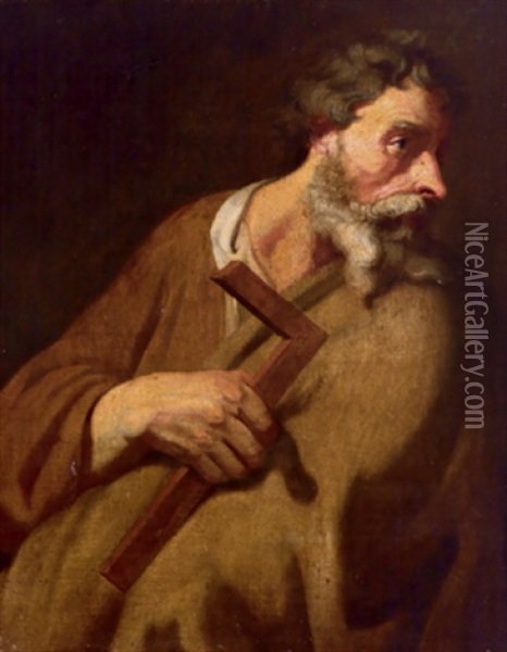 Bildnis Eines Heiligen Oil Painting - Jusepe de Ribera