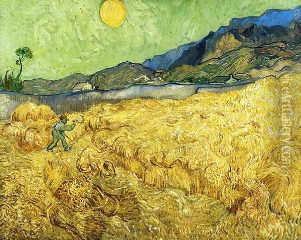 The Reaper I Oil Painting - Vincent Van Gogh