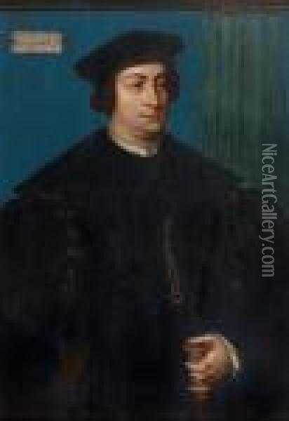 Portrait De Josepus Antonius D'acosta Oil Painting - Joos Van Cleve