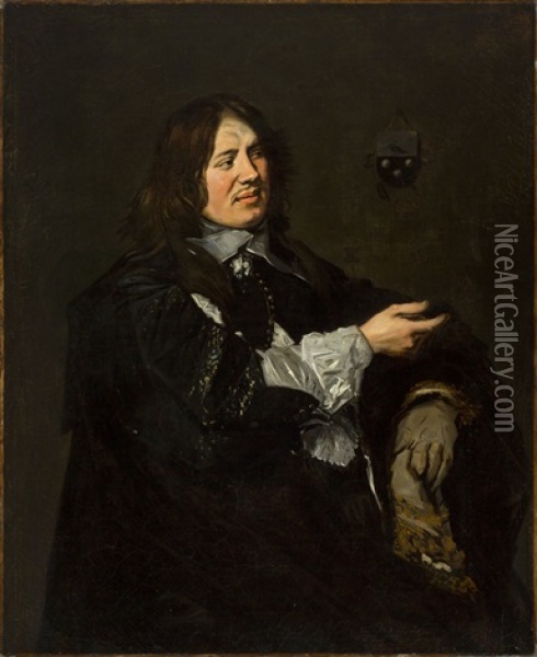 Portrait Des Stephanus Geraerdts Oil Painting - Frans Hals