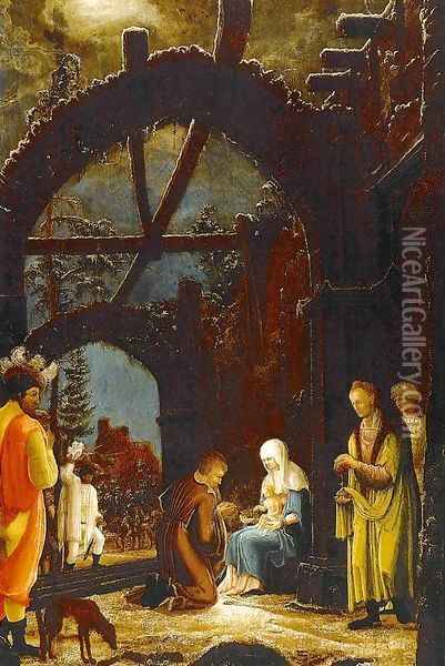 Adoration of the Magi Oil Painting - German Unknown Masters