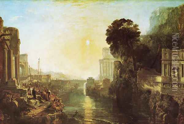 Dido Building Carthage (or The Rise of the Carthaginian Empire) Oil Painting - Joseph Mallord William Turner