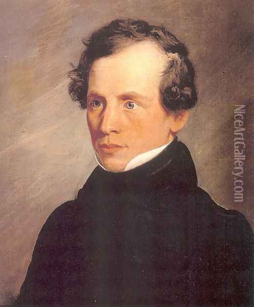 Self Portrait 1818 Oil Painting - Samuel Finley Breese Morse