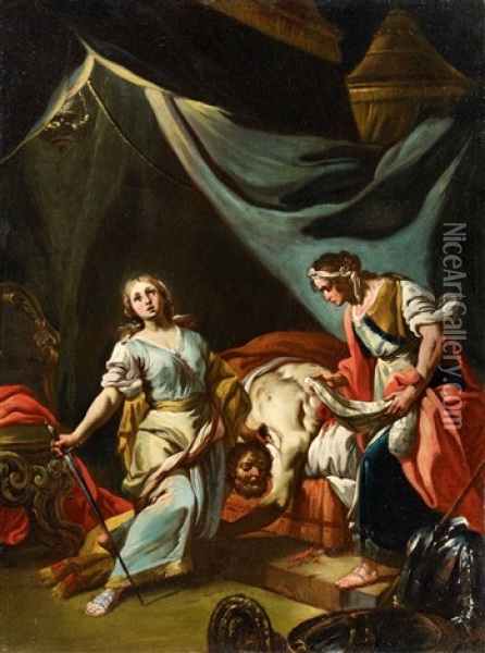 Judith Und Holofernes Jael Und Sisera Oil Painting - Giacinto Diana