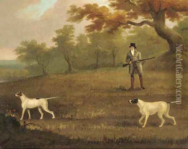 Partridge shooting Oil Painting - John Nott Sartorius