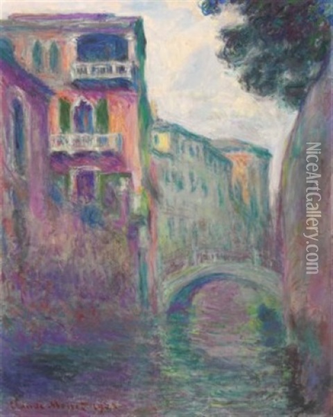 Le Rio De La Salute Oil Painting - Claude Monet