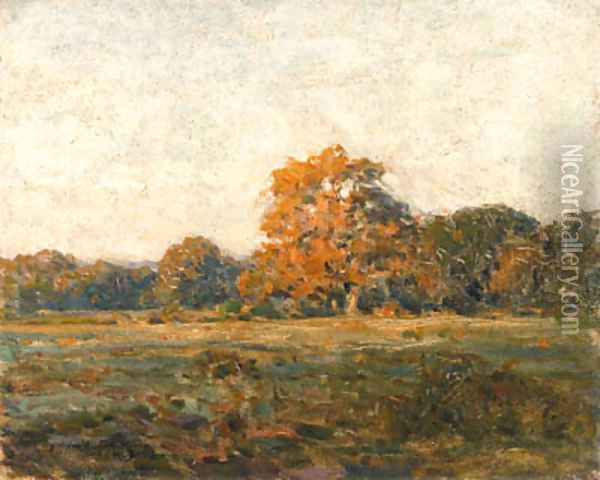 Autumn Landscape Oil Painting - Charles Harold Davis