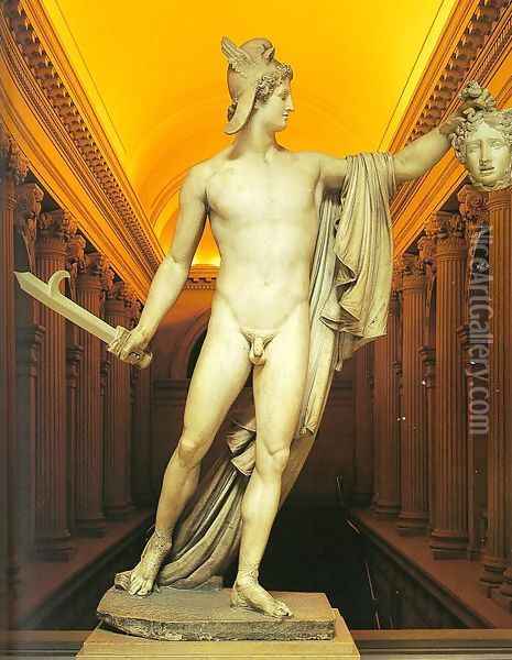 Perseus with the Head of Medusa, 1804-06 Oil Painting - Antonio Canova