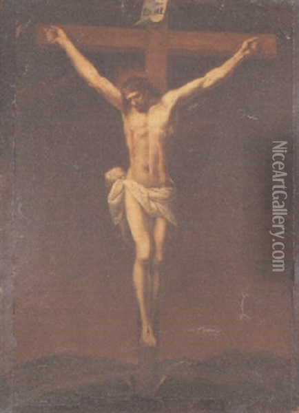 Crucificado Oil Painting - Alonso Cano