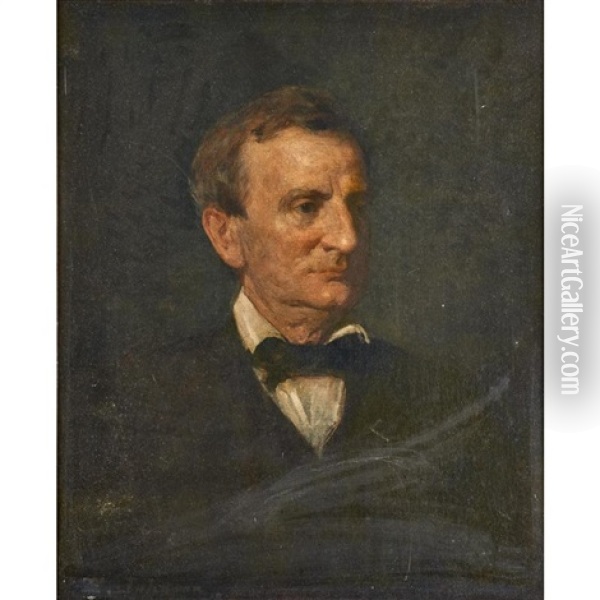 Portrait Of William M. Evarts Oil Painting - Eastman Johnson