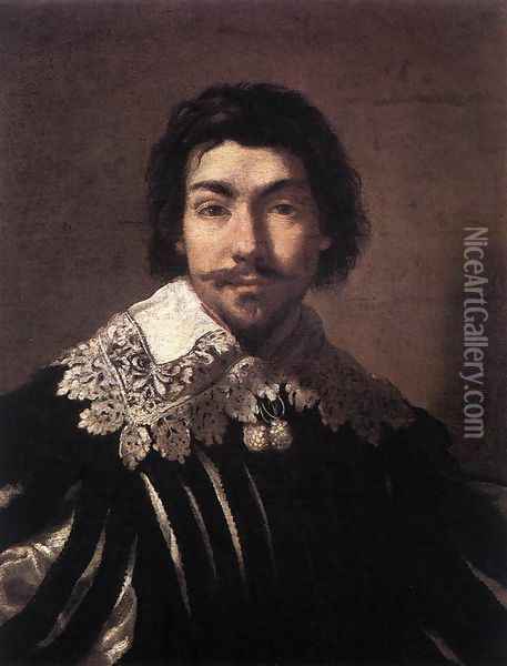Self-portrait Oil Painting - Jacques de L`estin